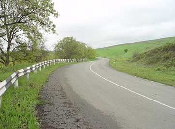 One of the completed segments of North-South Highway