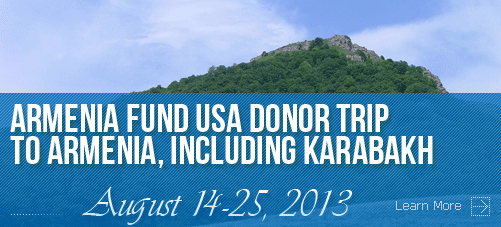 Armenia Fund USA Donor Trip