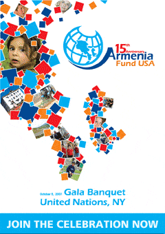 Armenia Fund 15th Anniversary Gala Banquet
