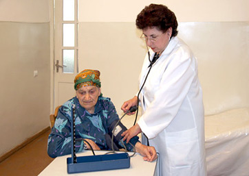 Doctor’s visit in Karabakh