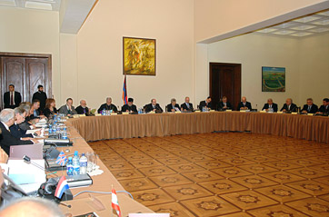 Hayastan All-Armenian Fund’s Annual Meeting of the Board of Trustees convenes at the Government Reception House in Yerevan