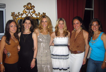 Left to Right: Lisa Charkoudian, Irina Lazarian (Armenia Fund USA), Margot Takian, Nyire Melconian, Kate Barry, Talene Najarian