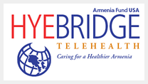 Newly launched HyeBridge Telehealth logo
