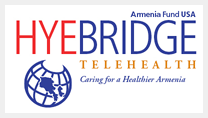 Newly launched HyeBridge Telehealth logo HyeBridge Telehealth logo