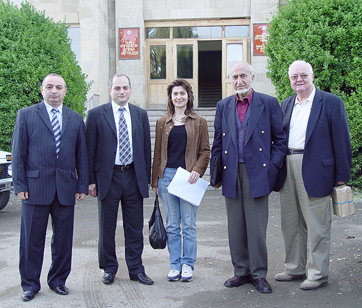Meetings in Mardakert between Armenia Fund USA, Turnaround Associates and Nagorno-Karabakh authorities