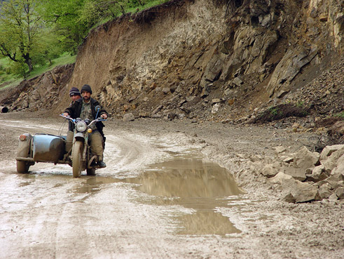 Segment of North-South Highway under construction